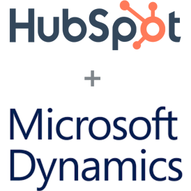 Logos HubSpot & Microsoft Dynamics